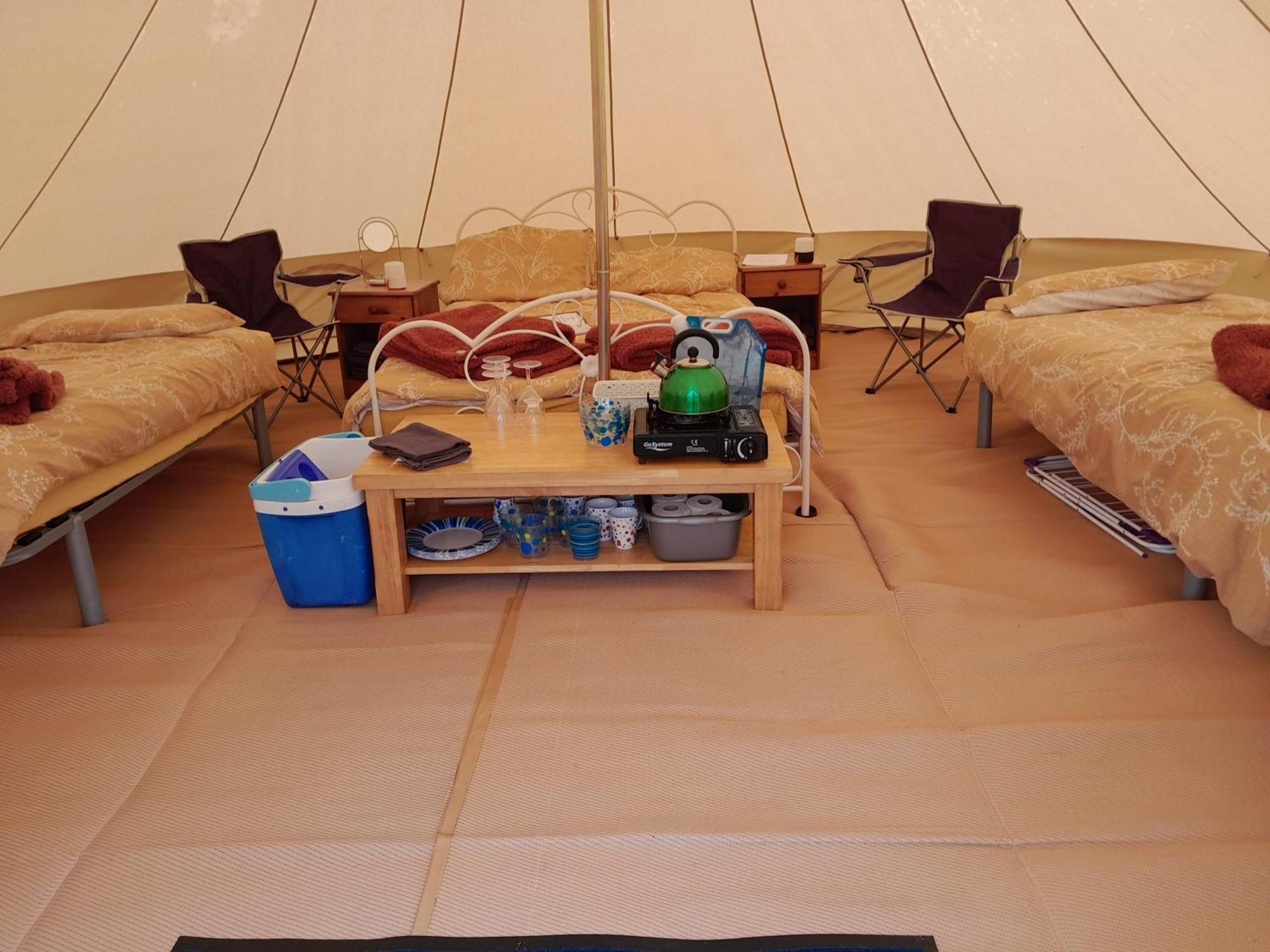 Cornish Skies Glamping Pool Eksteriør bilde