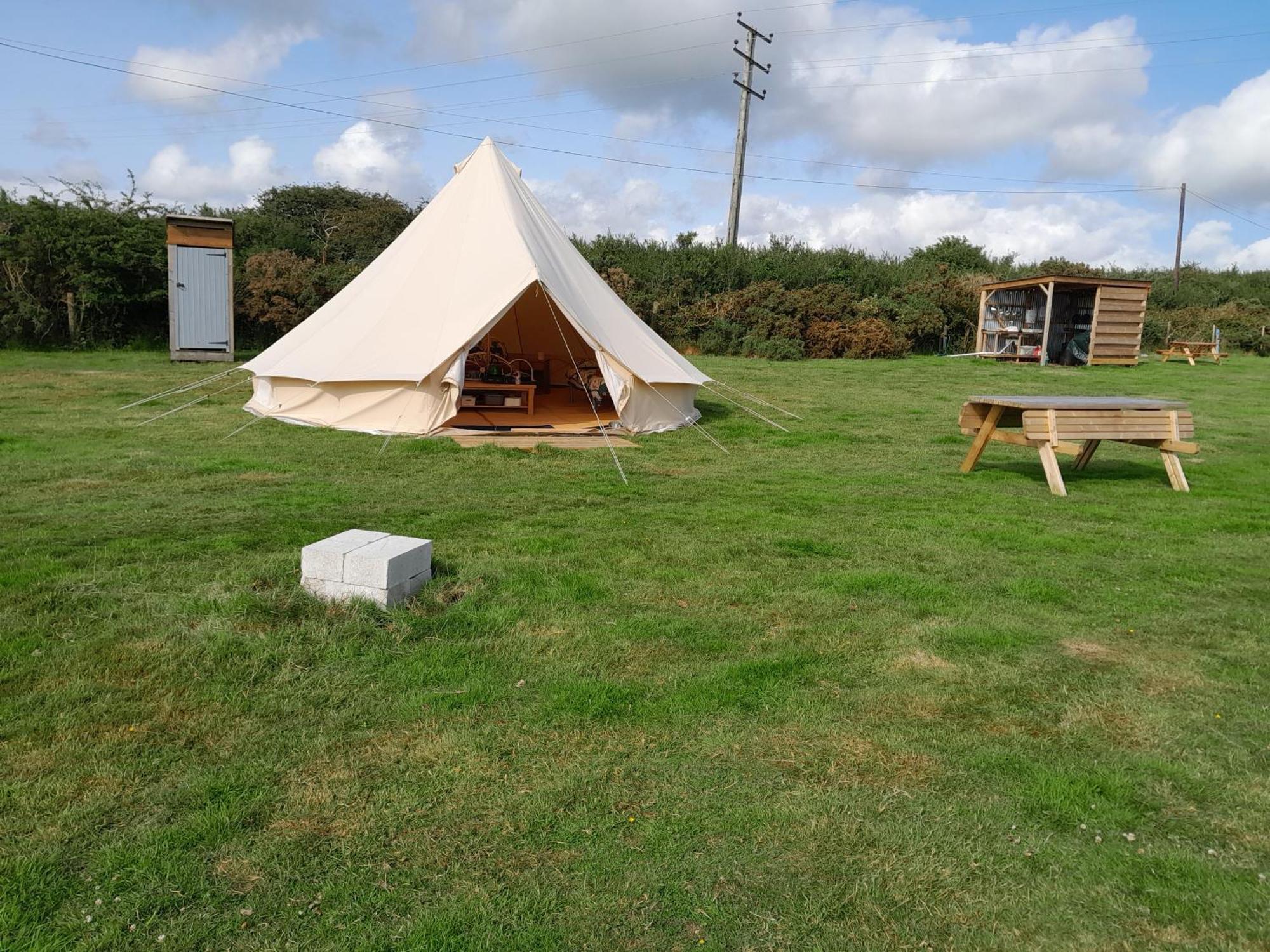 Cornish Skies Glamping Pool Eksteriør bilde